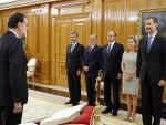 Rajoy: "Ha sido un honor jurar el cargo de presidente del Gobierno y lo asumo con lealtad y responsabilidad"
