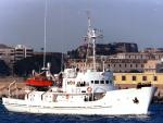 El buque hidrográfico Antares realiza un estudio de las profundidades marinas en Málaga hasta diciembre