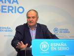 Javier Fernández, portavoz del PP en la Comisión Mixta para las Relaciones con el Tribunal de Cuentas