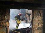 Un incendio calcina una vivienda en Selaya