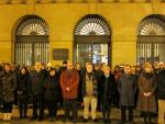 Una concentración en Pamplona rechaza el último caso de violencia machista en Navarra
