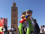 La marcha Moving for Climate NOW llega a Marrakech: "Hay que seguir pedaleando por el cambio"