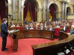 Puigdemont traslada a Toxo y Álvarez que quiere pactar el referéndum pero que es "irrenunciable"