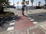 El Ayuntamiento de Málaga contrata las obras de un nuevo carril bici que discurre por dos barriadas