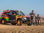 Isidre Esteve y su Mitsubishi T1 adaptado, listos para el Dakar: "Regreso de Marruecos muy contento"