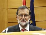 Rajoy acudirá el próximo martes a la primera sesión de control del Senado y responderá preguntas de PSOE, ERC y Podemos