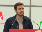 Garzón cree que la información de Espinar quiere dañar a Unidos Podemos y quitar el foco de los designamientos de Rajoy