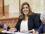 Susana Díaz mantiene este miércoles en Bruselas una ronda de reuniones con altos responsables de la UE