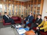 Ortuzar transmite el apoyo de EAJ-PNV a Guy Verhofstadt como candidato a presidir el Europarlamento