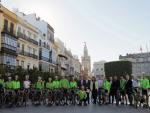 Sevilla da el pistoletazo de salida a la ruta ciclista Moving for Climate NOW rumbo la Cumbre de Marrakech