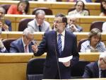 El Senado se adelanta al Congreso al examinar este martes a Rajoy, que se estrena en esta Cámara tras año y medio sin ir