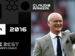 Claudio Ranieri, nombrado mejor entrenador del mundo en los premios The Best