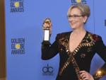 Meryl Streep en los Globos de Oro 2017