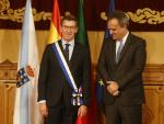 Feijóo resalta los vínculos entre Galicia y Portugal tras recibir una de las máximas condecoraciones del país luso