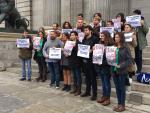 Estudiantes mantienen las protestas contra la LOMCE con el apoyo de Podemos ante la "campaña de mentiras" del Gobierno