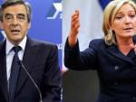 Las encuestas auguran una victoria de Fillon frente a Le Pen en las elecciones francesas