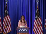 Melania  Trump aparece en la recta final de la campaña de EEUU