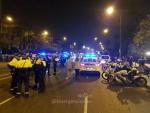 Detenidas tres personas por desorden público relacionadas con las carreras durante la Madrugá en Sevilla