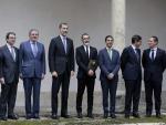 El Rey Felipe premia a Antonio Banderas por ser "un referente de los valores españoles"