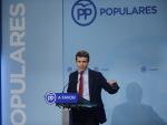 El PP dice que Rajoy "no ha defraudado" tras cinco años gobernando y alaba su papel internacional: "España ha vuelto"