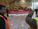Los sindicatos quieren "blindar" los derechos de los trabajadores de Aena