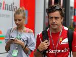 Fernando Alonso se esmera en aprender ruso