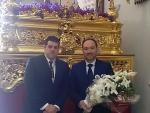 Diputación realiza la tradicional ofrenda floral al Cristo del Buen Viaje