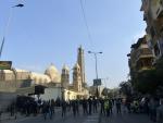Al menos 25 muertos en una explosión en una iglesia de El Cairo