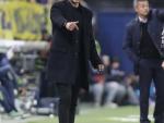 Simeone: "El equipo pelea y trabaja, pero las situaciones de cara a gol no nos están favoreciendo"