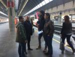 Pascual (Podemos) exige responsabilidades a Fomento "por llevarse trenes de Sevilla y Cádiz a Cataluña"