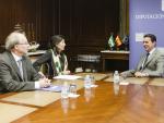 Diputación y el Consulado de Francia en Sevilla estrechan lazos de colaboración comerciales y culturales
