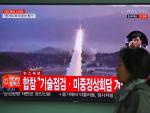 Corea del Norte dispara un misil sobre Mar de Japón