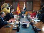 Clavijo reparte las consejerías del PSOE entre los consejeros de CC a la espera de los nuevos nombramientos
