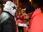 Cruz Roja refuerza su atención a las personas sin hogar durante las fiestas navideñas