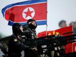 Pyongyang amenaza con una "guerra total" contra EEUU durante su gran desfile de misiles sin representación china