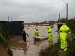 Ascienden a más de 1.300 las incidencias por lluvia en Andalucía debido al temporal