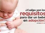 Tres bebés fueron dados en adopción en Extremadura en 2016