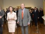 El Rey Don Juan Carlos y Doña Sofía inauguran juntos la exposición de Tesoros del Hispanic Society