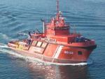 Salvamento Marítimo continúa trabajando para disolver el vertido provocado por el accidente de Naviera Armas