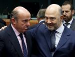 Guindos dice que las dudas sobre la banca europea prácticamente no afectan a las entidades españolas