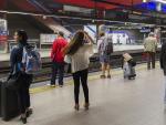 Metro de Madrid establece unos servicios mínimos del 64% de media en el servicio de trenes para el próximo lunes