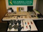 Detenidos tres varones como presuntos autores de al menos 16 robos en viviendas en la provincia de Pontevedra