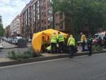 Muere un hombre de 72 años tras ser atropellado en la calle Embajadores (Madrid)