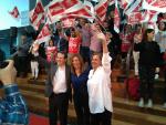 Susana Díaz no permitirá que nadie "humille" al PSOE ni la callarán en la defensa de la dignidad de los socialistas