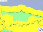 Asturias mantiene activos avisos por oleaje, viento y nevadas para este domingo