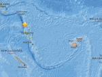 Registrado un terremoto de magnitud 5,7 al noroeste de Vanuatu