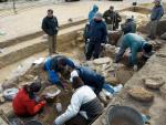 Hallan dos nuevas tumbas en el yacimiento de Cástulo en Linares, Jaén