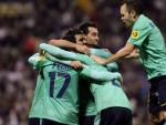 0-3. El Barcelona se venga del Hércules y suma decimoquinto triunfo consecutivo