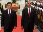 Presidente chino llega a Washington para una visita de Estado a EE.UU.