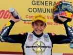 El campeón de motociclismo Marc Márquez, aprendiz sobre cuatro ruedas
